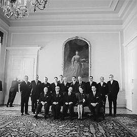 Angelobung der ÖVP Alleinregierung 1966