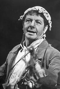 Heinz Petters in 'Der Barometermacher auf der Zauberinsel' von F. Raimund. Volkstheater, 1970, © Die Presse/Harald Hofmeister, für AEIOU