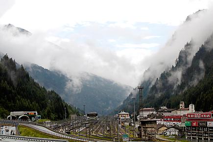 Der Bahnhof am Brenner