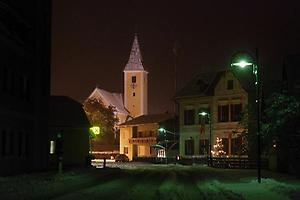 Winterabend in Übersbach, ©Arthur Schuchlenz
