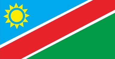 Bild 'hmaurer_Namibia-Fahne'