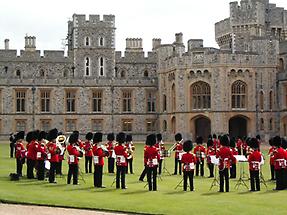 Geburtstagsständchen für die Queen auf Windsor