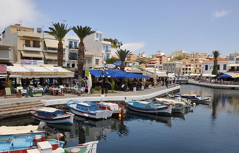 Agios Nikolaos (Crete, Greece): the old harbour