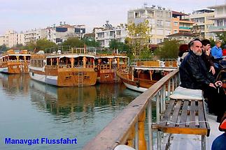 Manavgat, Flussfahrt