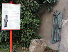 'Frühes Christentum' Tafel am Kulturweg Mautern für den hl. Severin