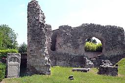 Ostmauer des Burgus