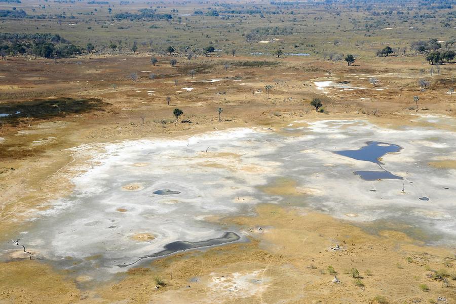 Flight over Okavango