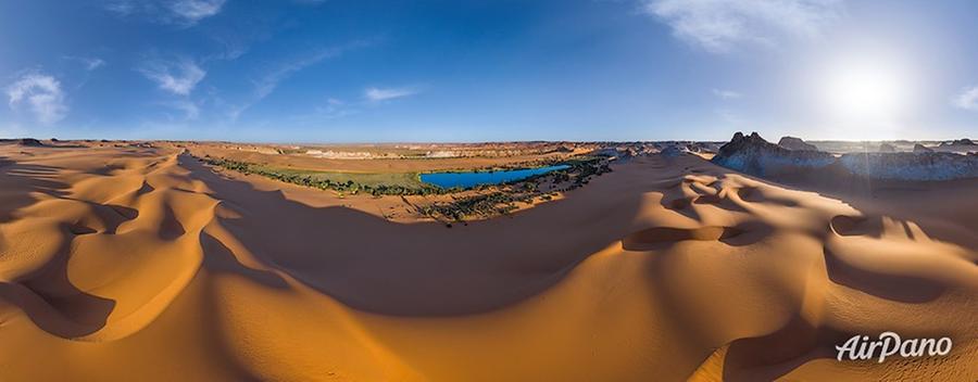 Chad. South Sahara. Sands and Oases, © AirPano 