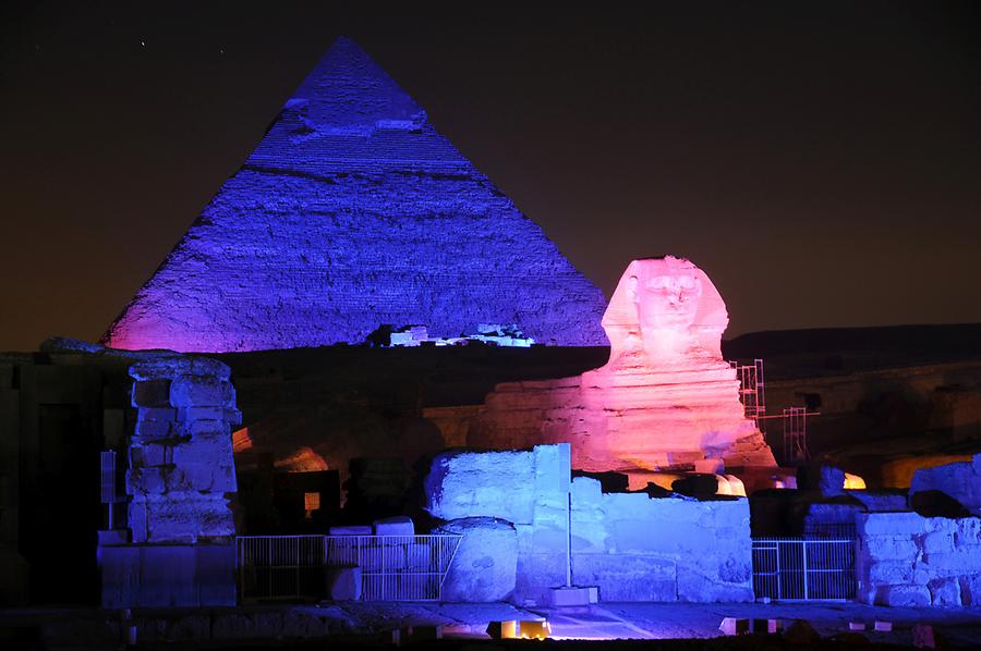 Sphinx and Pyramid of Khafre