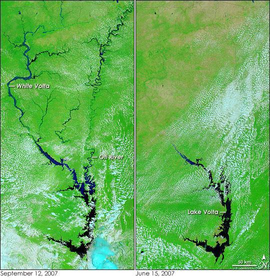 Flooding, before and after