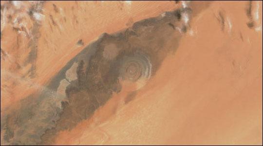 Richat Structure, real colours