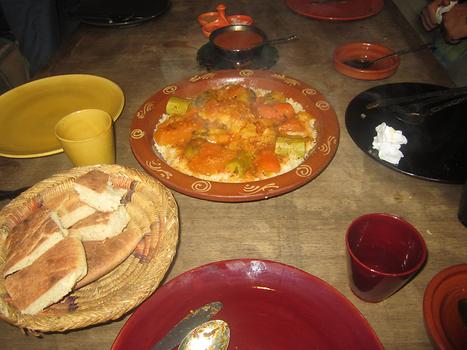 Couscous with vegetables, Photo: © K. Wasmeyer 2016