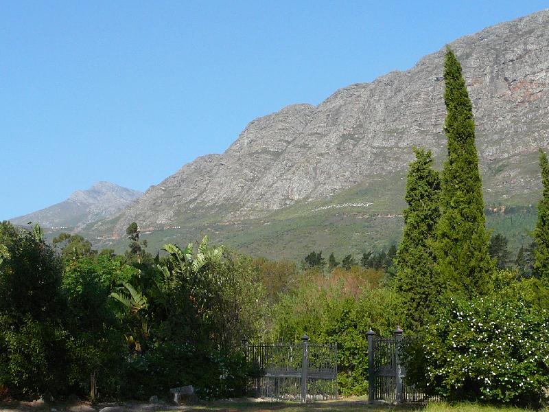 Mountain pass at Franschhoek