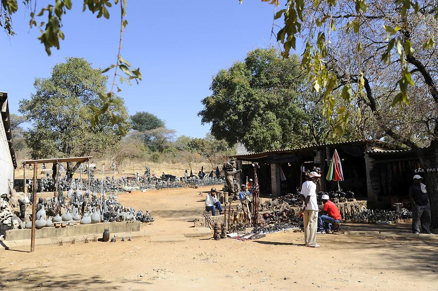 Curio Market Victoria Falls