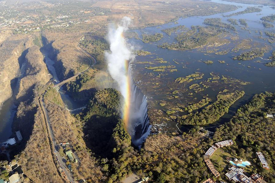 Flight Victoria Falls