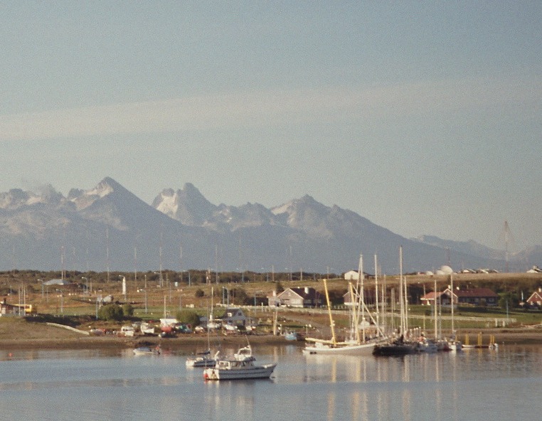 View on Ushuaia