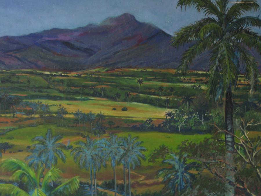 Valle de los Ingenios - Manaca-Iznaga - Casa Iznaga - Arte moderno