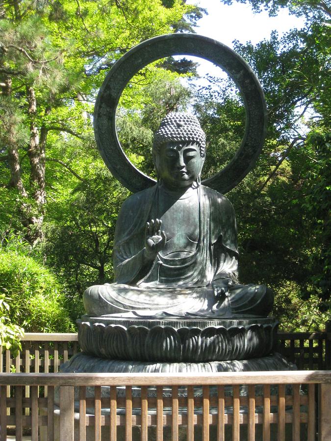 San Francisco Golden Gate Park Japanese Tea Garden Buddha