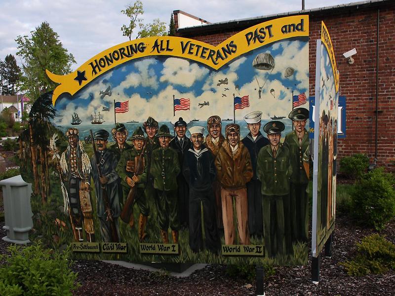 Memorial for veterans