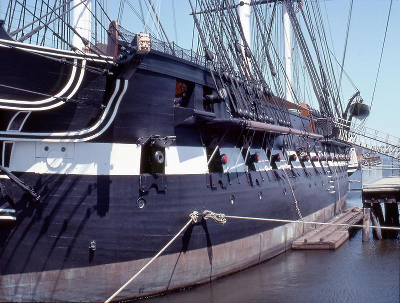 Gun ports of the USS Constitution