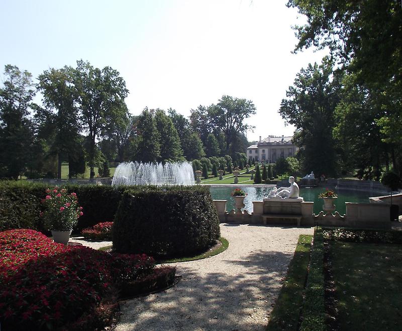 View of Nemours Mansion