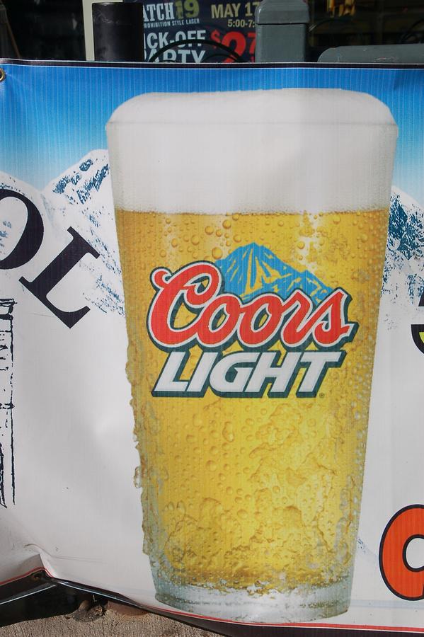 Coors Light brewed in Golden