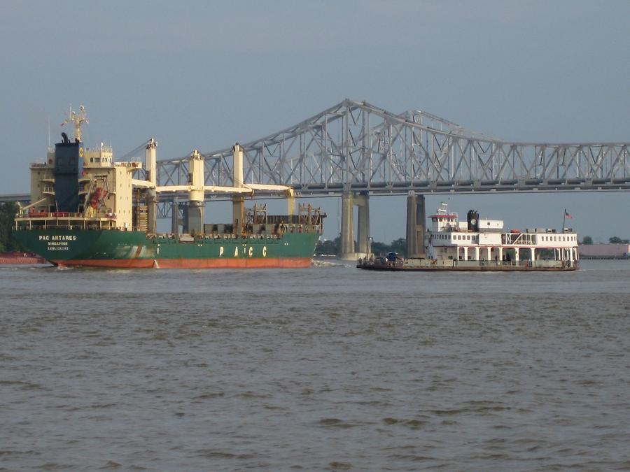 New Orleans Mississippi Waterfront