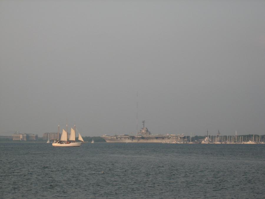 North Charleston Patriots Point Naval and Maritime Museum Aircraft Carrier Yorktown