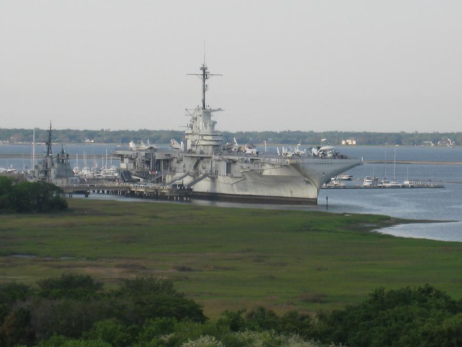 North Charleston Patriots Point Naval and Maritime Museum Aircraft Carrier Yorktown