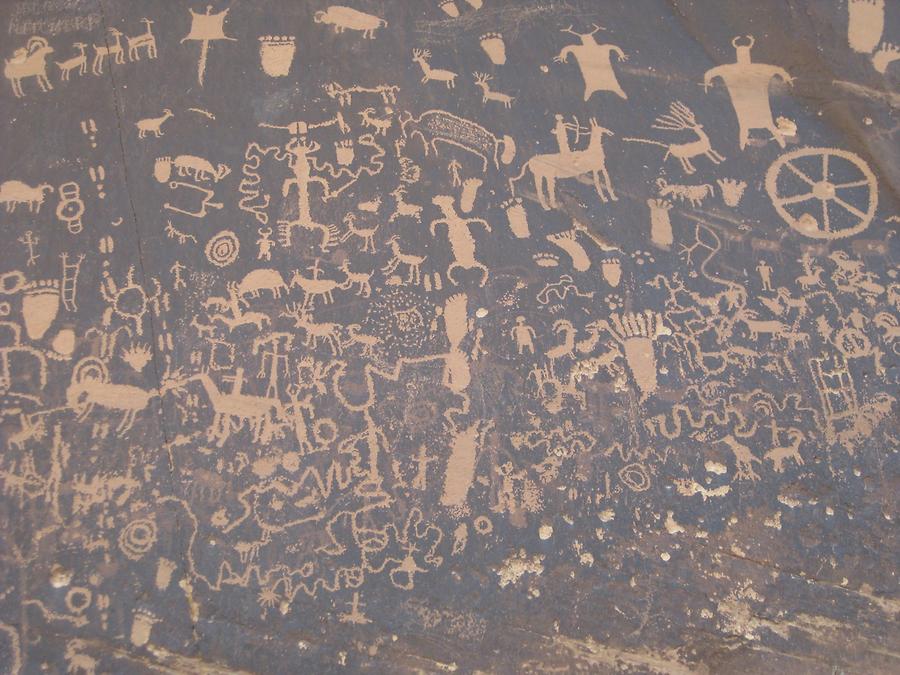 Highway 211 Newspaper Rock