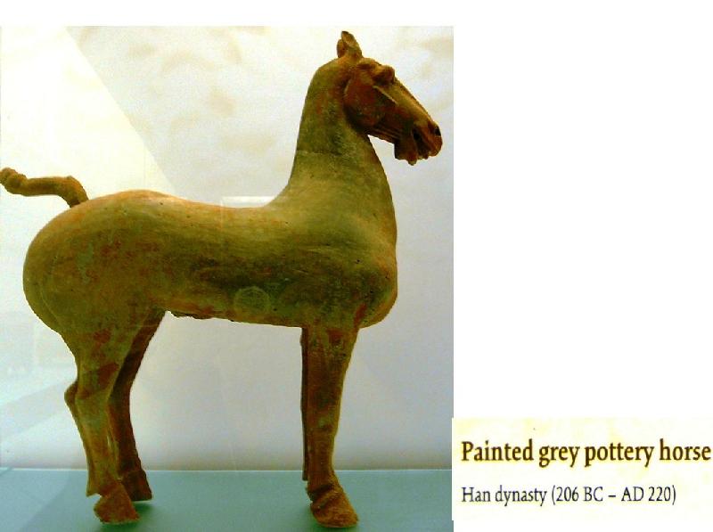 pottery horse