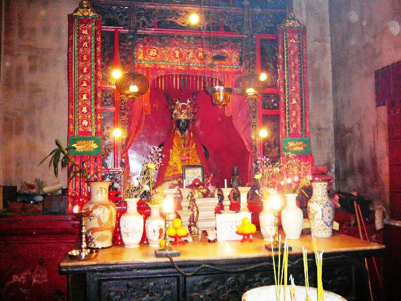 the altar