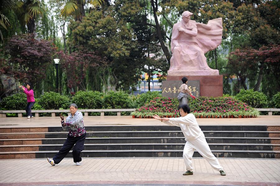 Green Lake Park - Tai Chi