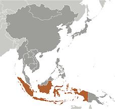 Indonesia in East And SouthEast Asia