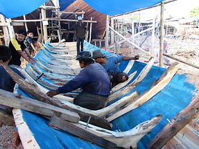 Building of Pinisi Boats (1)