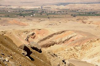View of the Dead Sea Valley