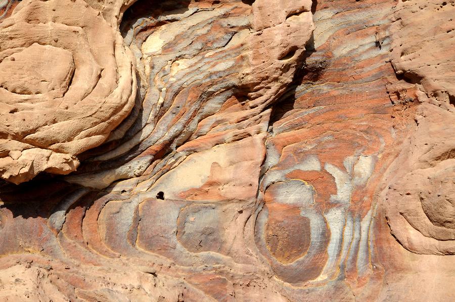 Rock art at Petra