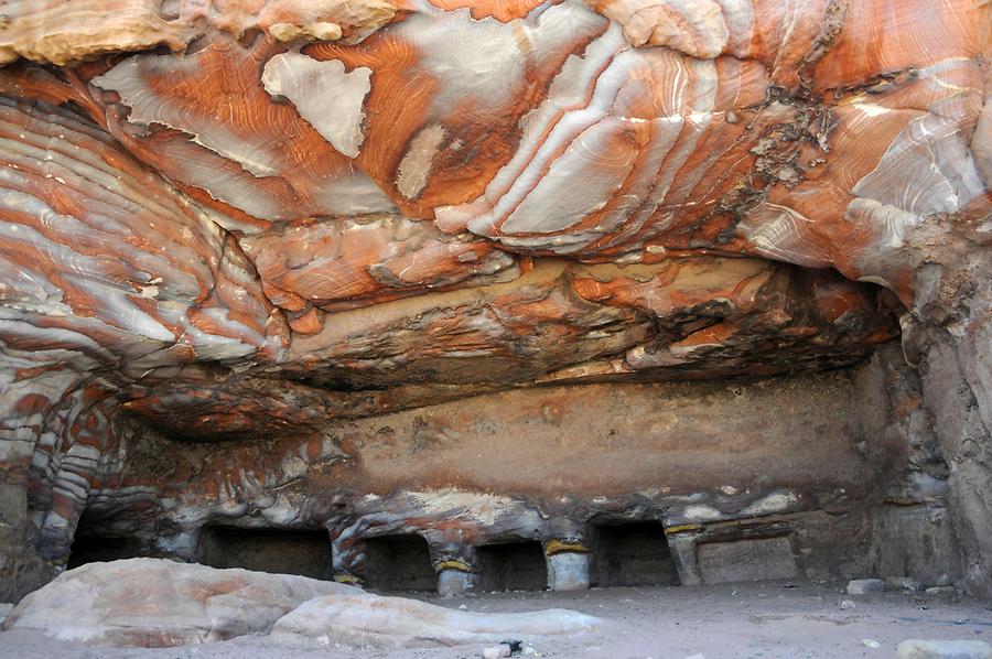 Rock art at Petra