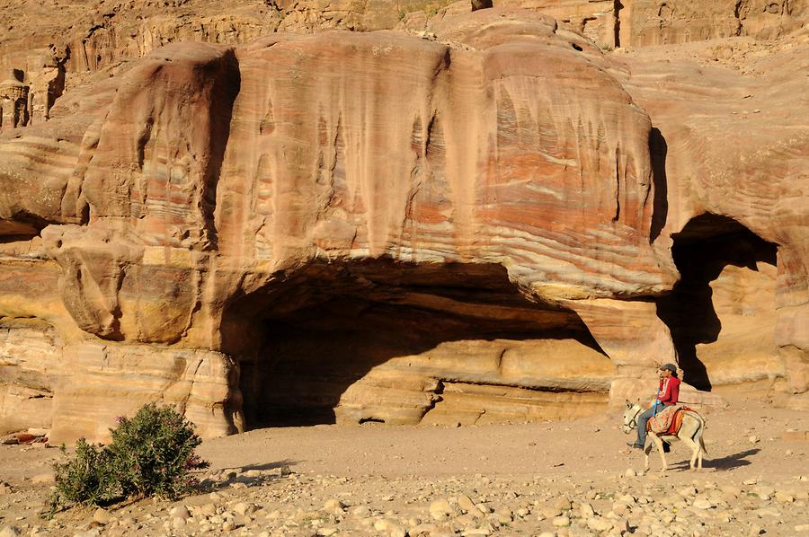 Rock art at Petra