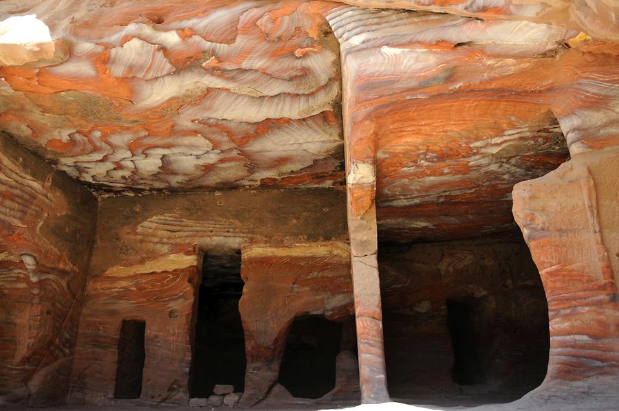 Rock art at Petra