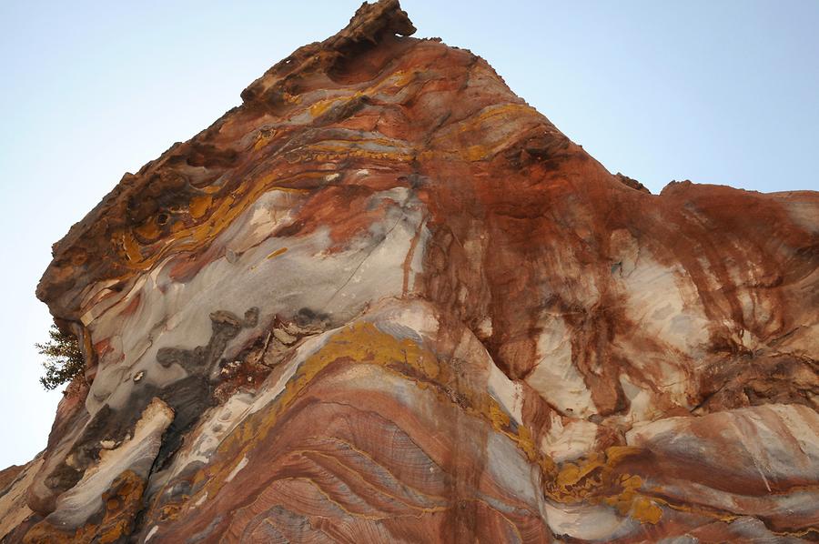 Rock art at Petra