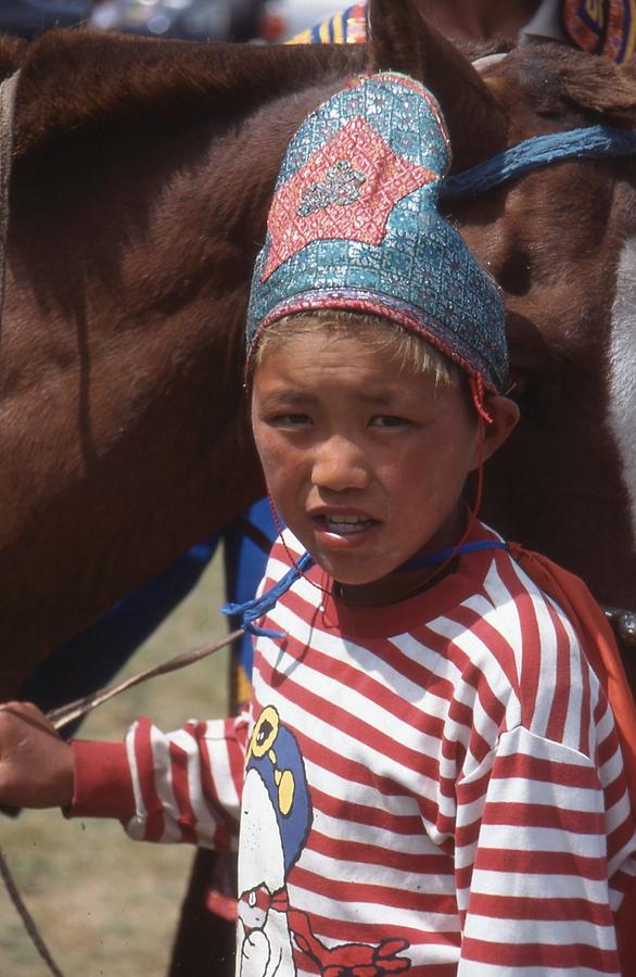 People and horses