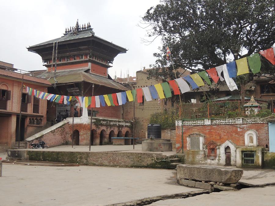 Bungmati Temple Square