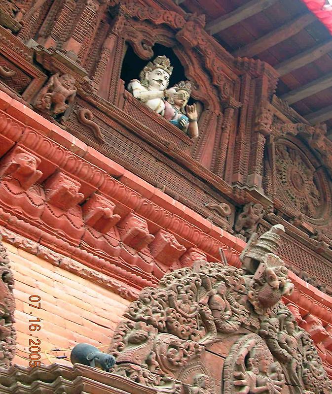 Shrine to Shiva and Parvati