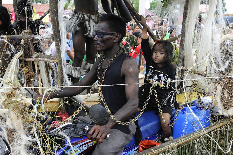 Ati Atihan parade of the tribes