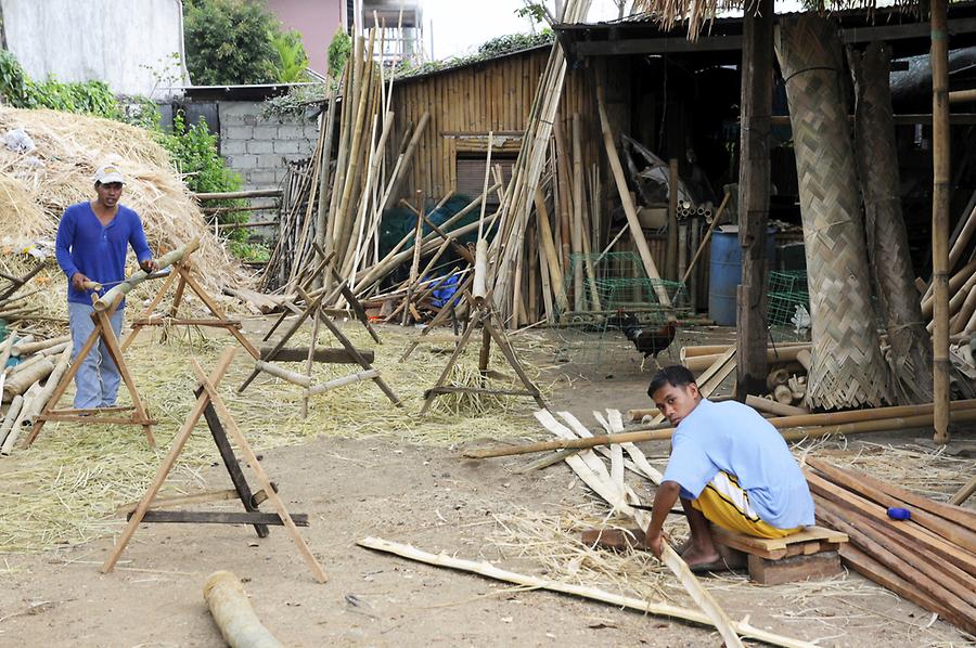 Bamboo carpentry