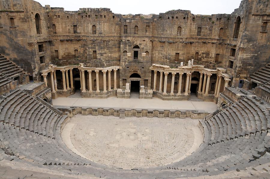 Roman theatre at Bosra