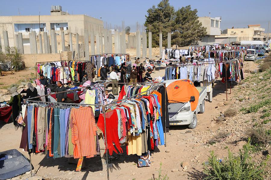 Bedouin textile market