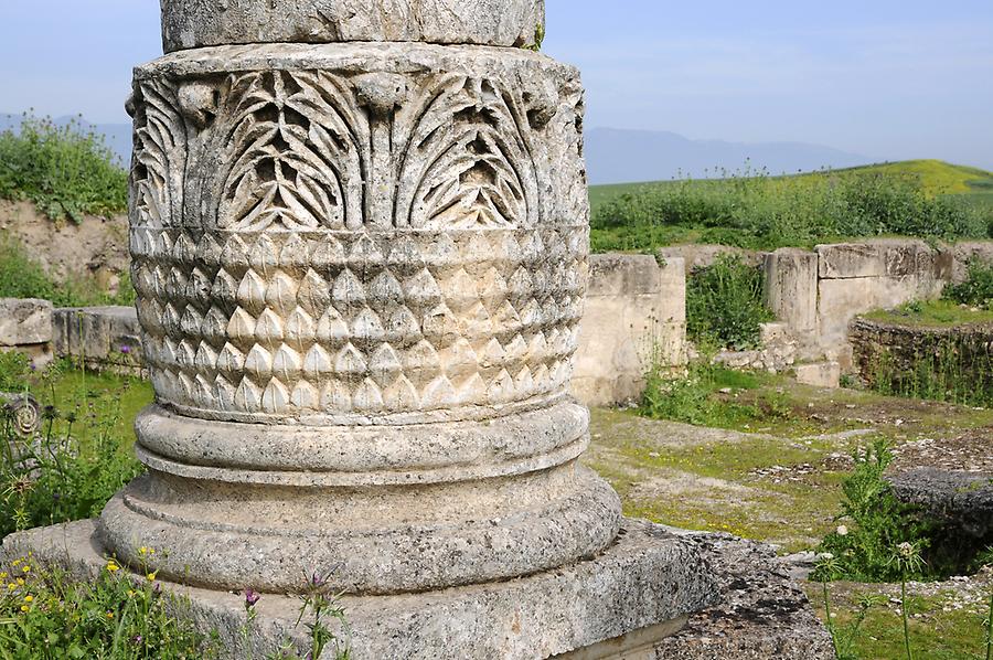 Säule, Detail