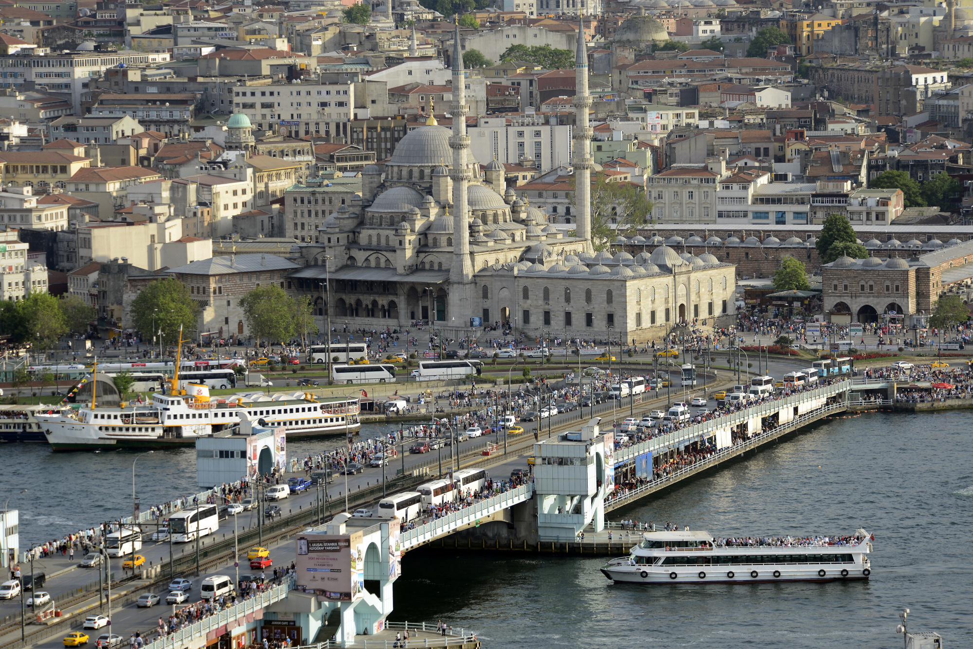 Галатский мост Стамбул